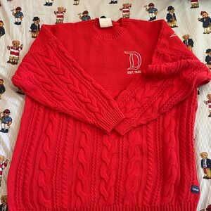 Disneyland red knit spirit jersey